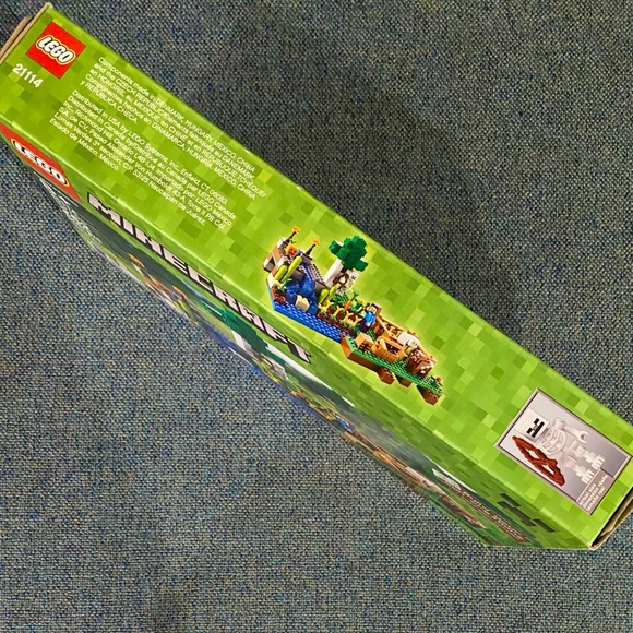 🥕 Lego 21114 Minecraft The Farm 🐑 Steve Skeleton Cow Sheep Minifigures Retired - Picture 9 of 16